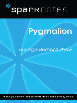 cover image of Pygmalion (SparkNotes Literature Guide)